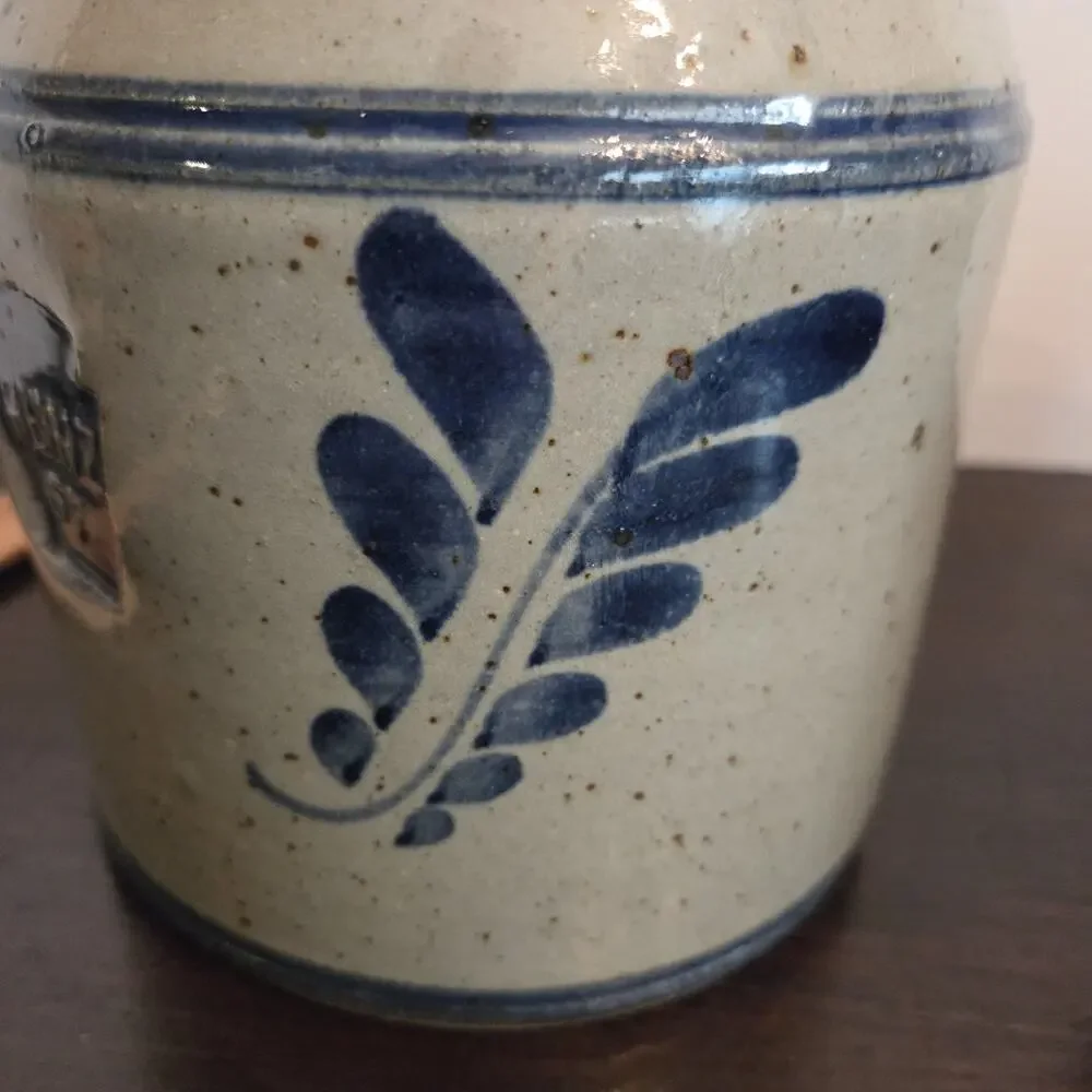 Vtg Westerwald Pottery Heinz 57 Stoneware Canister Set 3 Crocks Lids Signed 1994